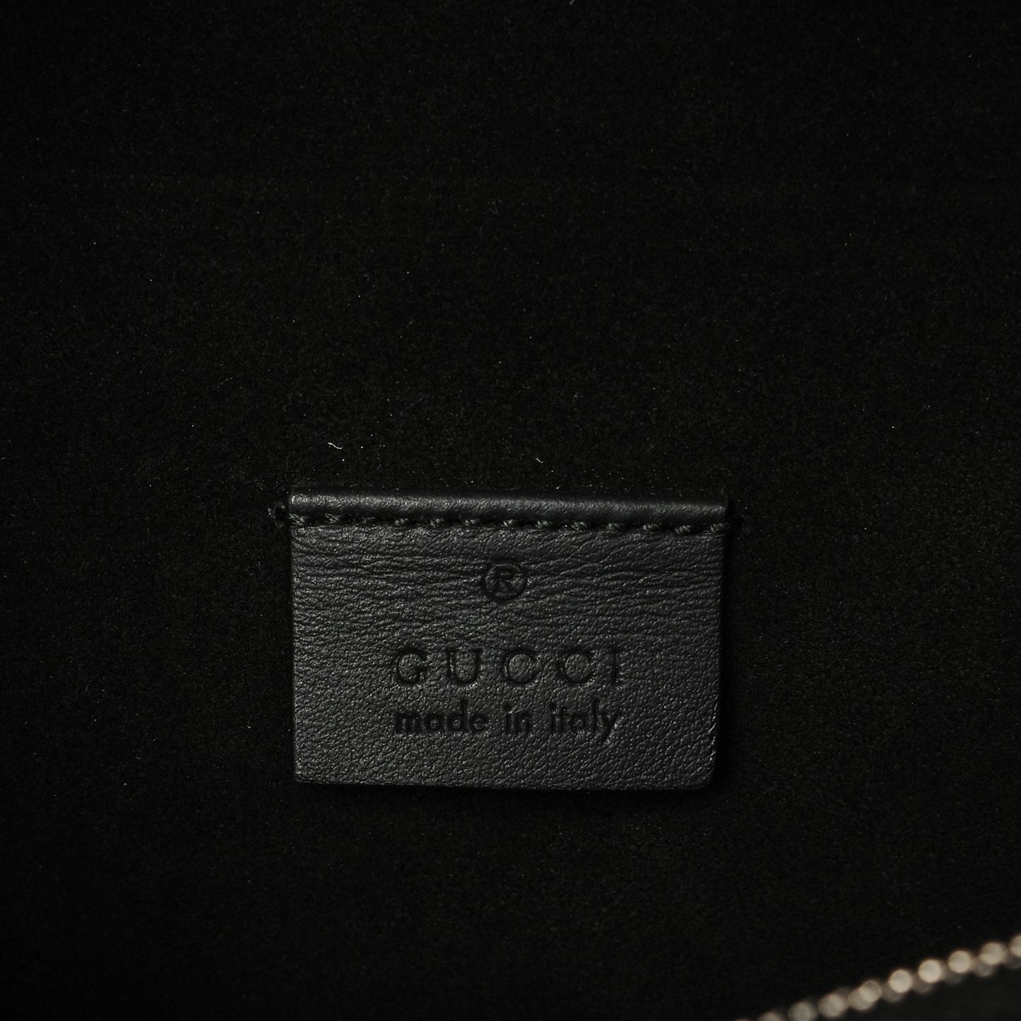 GG Supreme Monogram Medium Dionysus Shoulder Bag Black