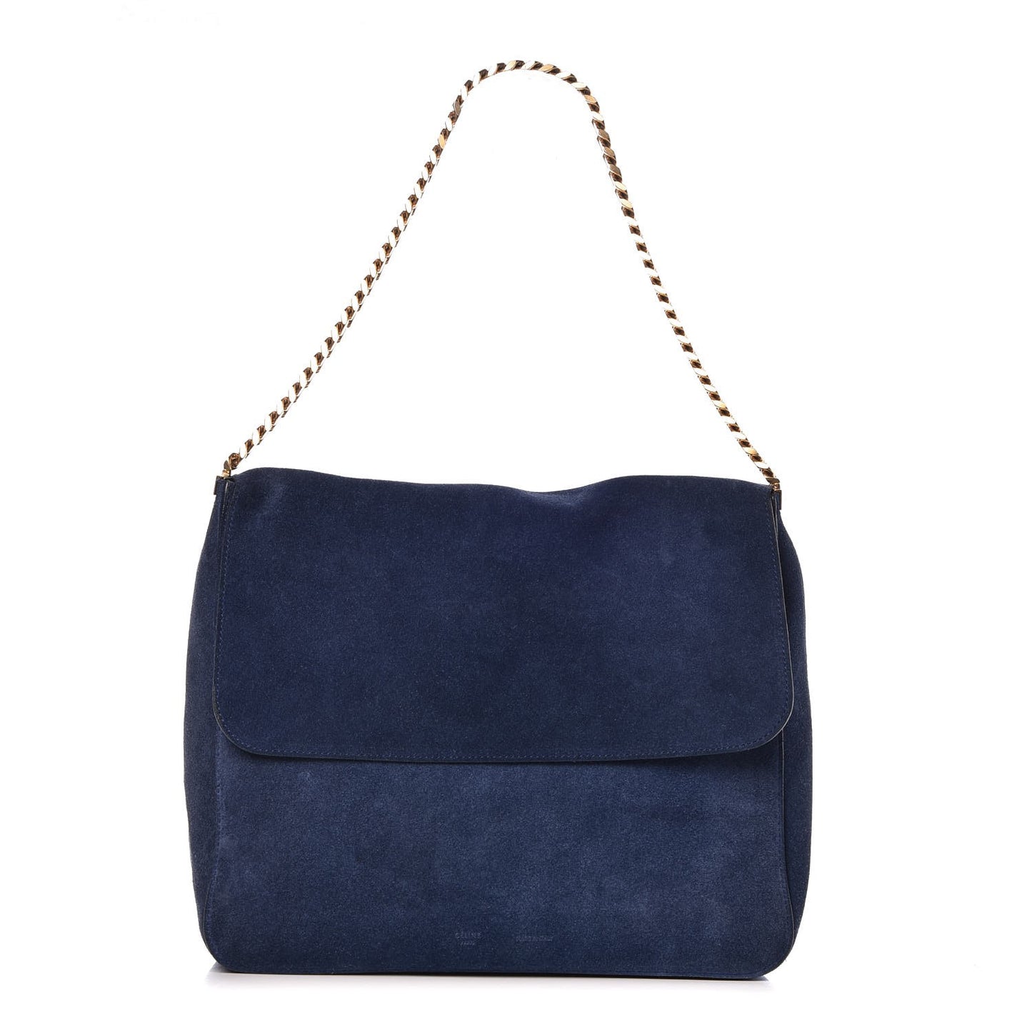 Suede Medium Gourmette Ocean Blue