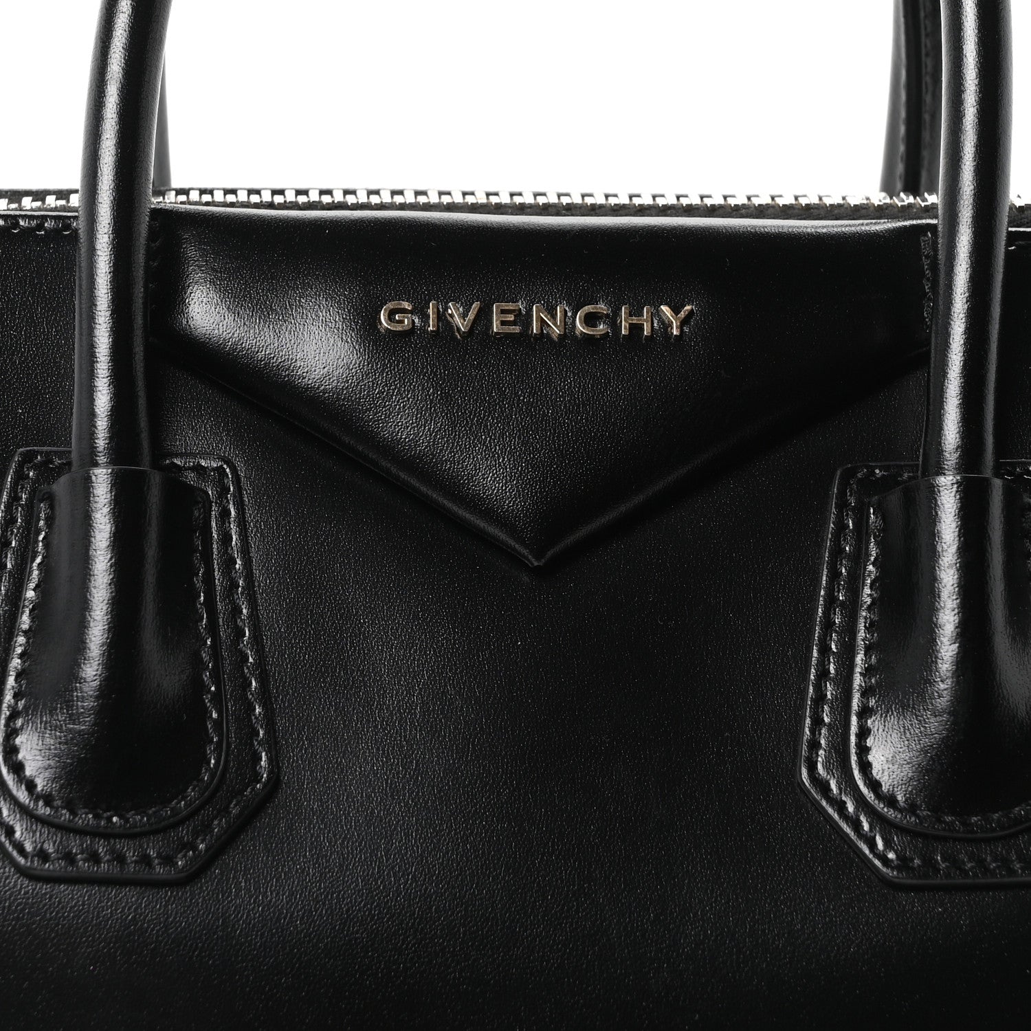 Givenchy Shiny Lord Calfskin Small Antigona Black 8 of 10
