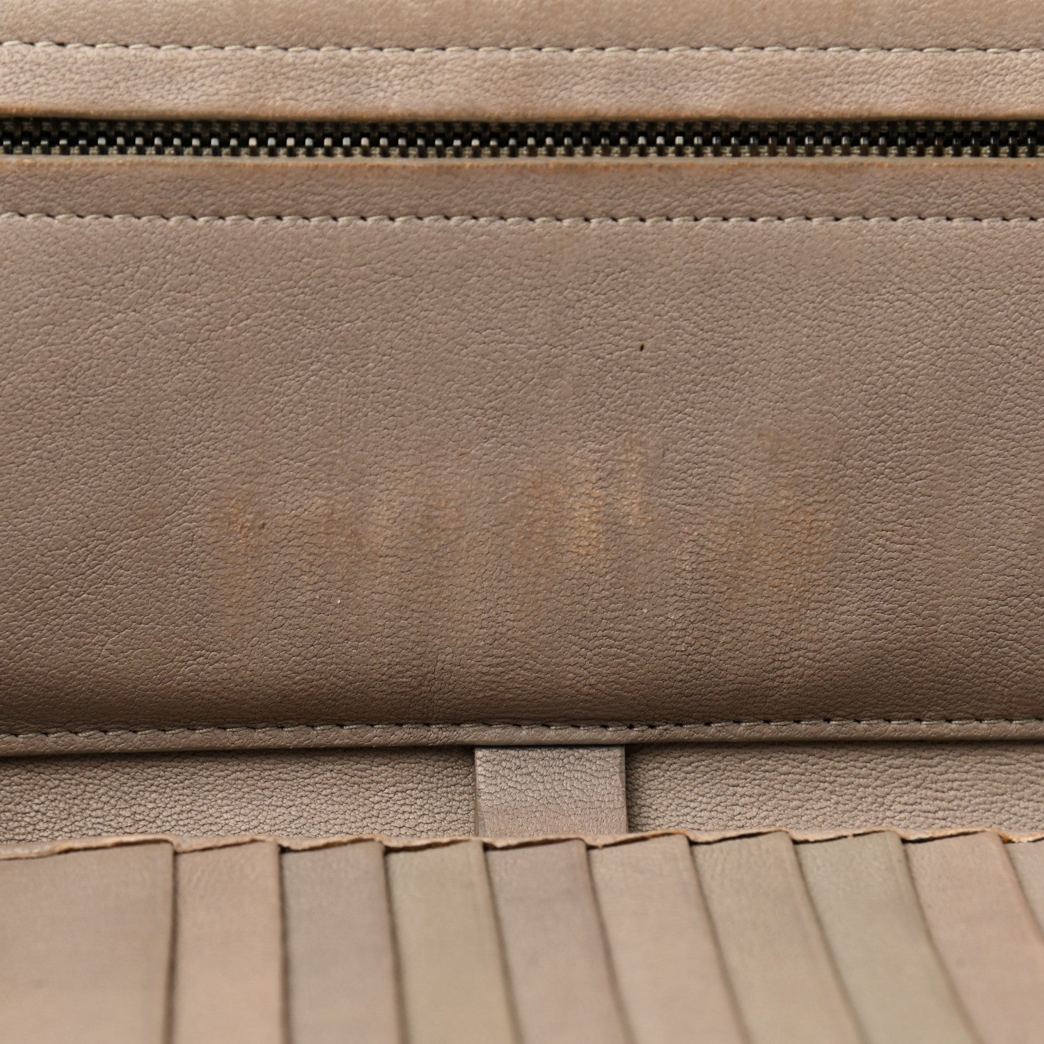 Bottega Veneta Nappa Intrecciato Zip Around Wallet Mink 7 of 10