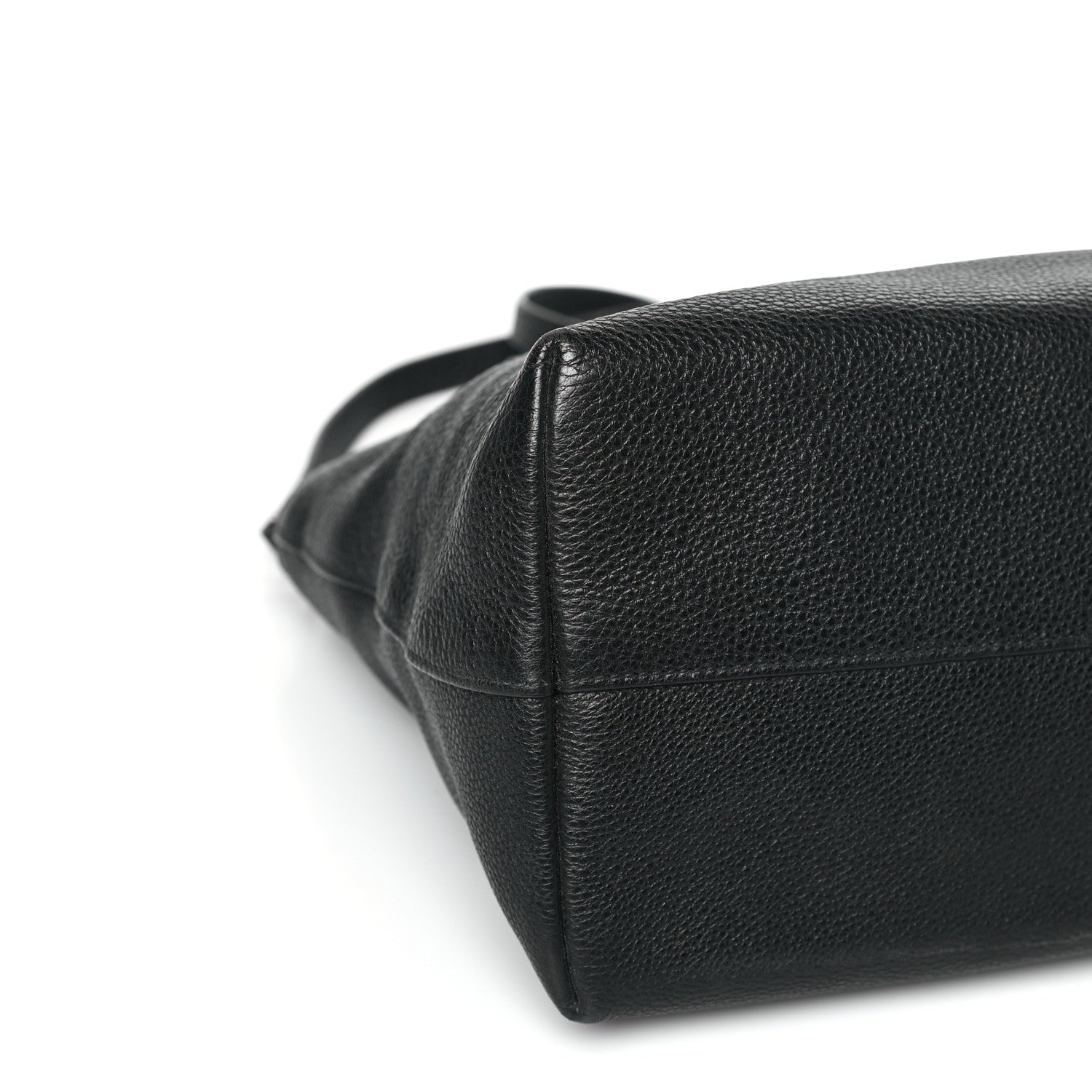Prada Vitello Phenix Tote Black 8 of 9