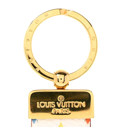 Louis Vuitton LV X TM Monogram Multicolor Dragonne Key Holder 3 of 5