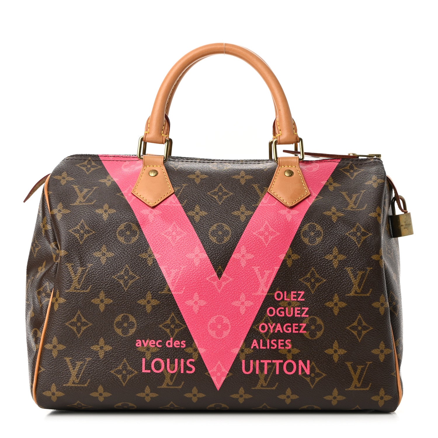 Louis Vuitton Monogram Speedy 30 V Grenade 1 of 10