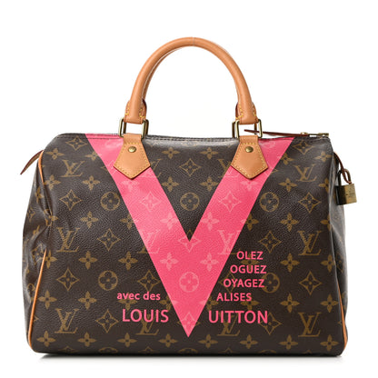 Louis Vuitton Monogram Speedy 30 V Grenade 1 of 10