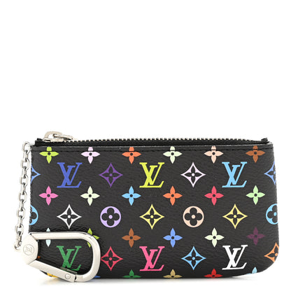 Louis Vuitton LV X TM Monogram Multicolor Key Pouch Black 1 of 9