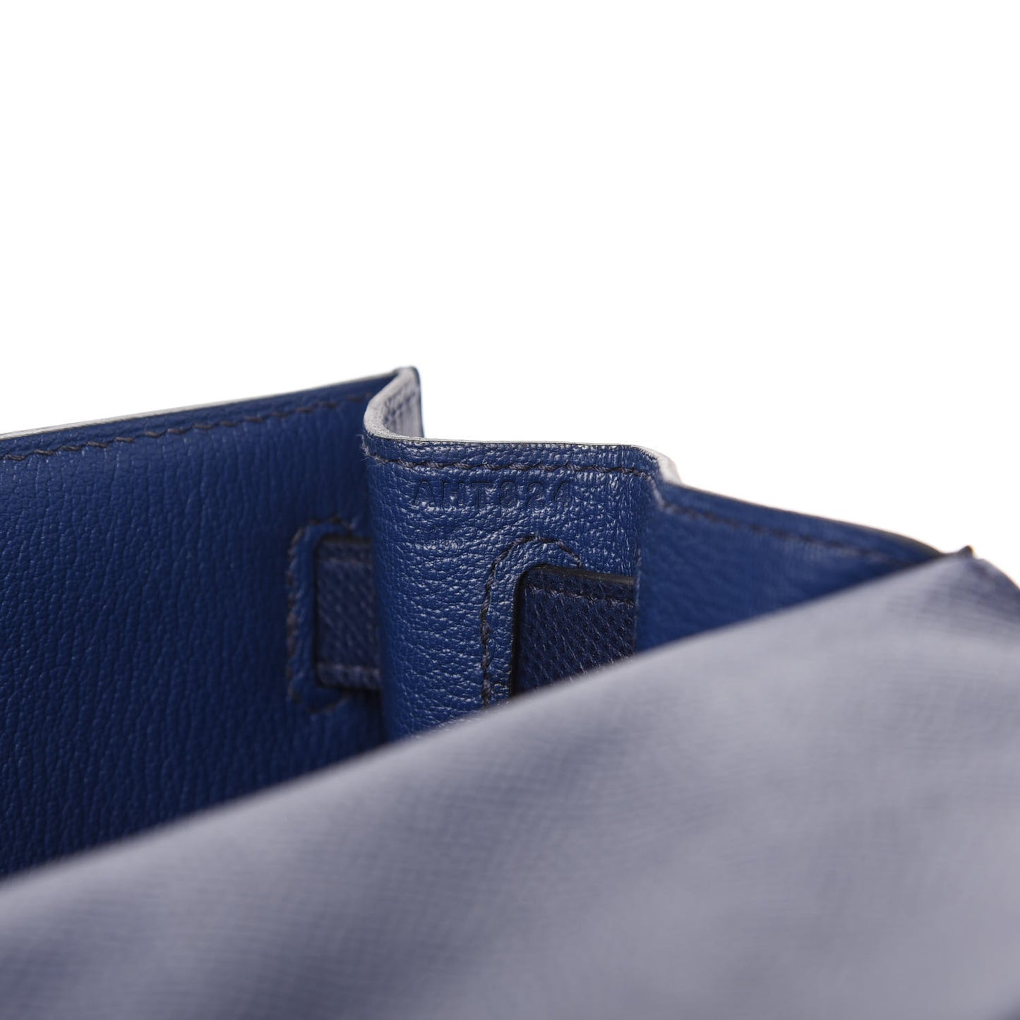 Epsom Kelly Sellier 28 Bleu Saphir