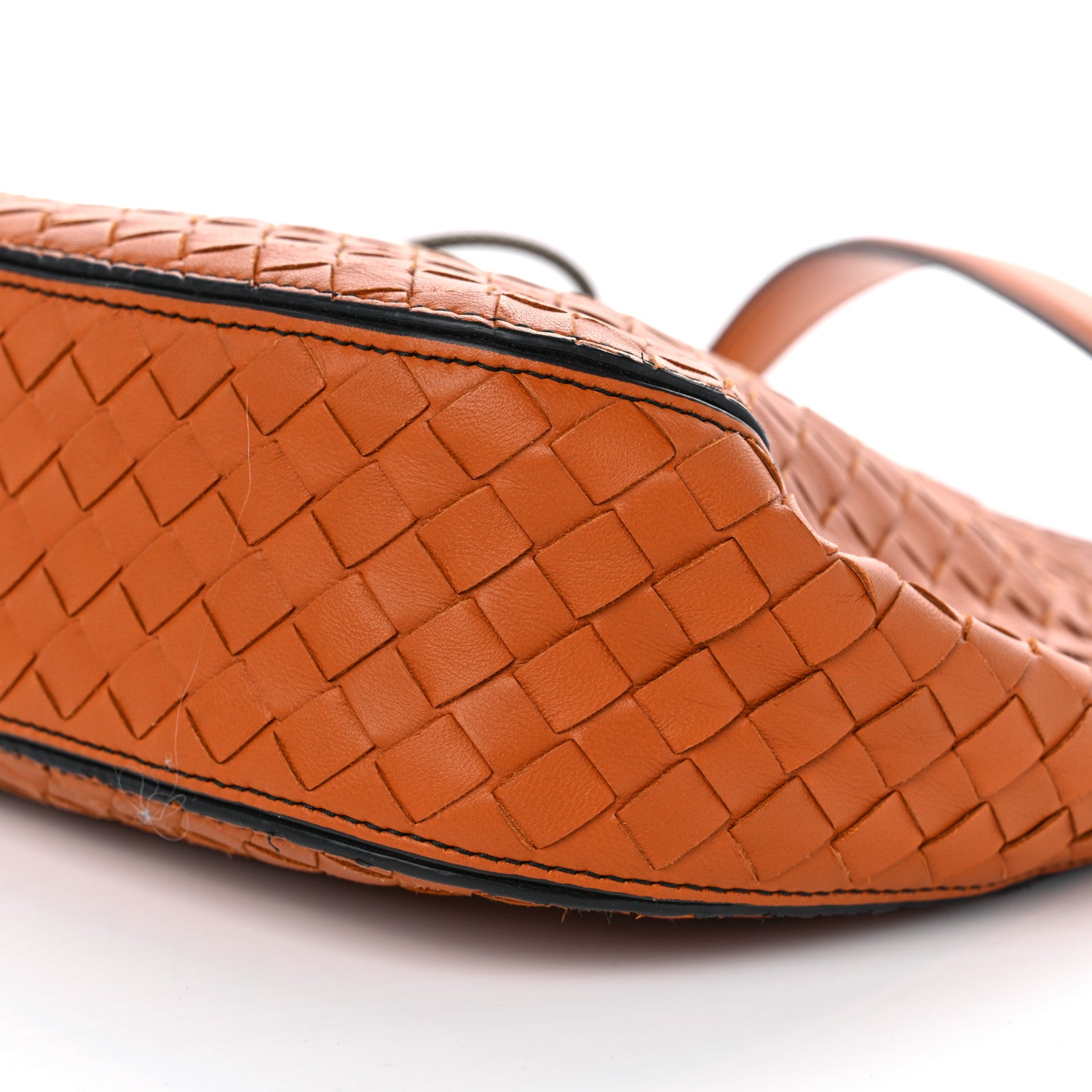 Bottega Veneta Nappa Intrecciato Small Loop Orange 10 of 12