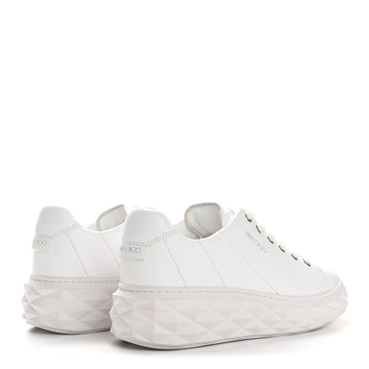 Jimmy Choo Nappa Diamond Light Platform Sneakers 38 White 14 of 27