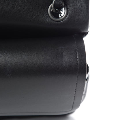 Chanel Lambskin Quilted Jumbo Double Flap So Black 19 of 25