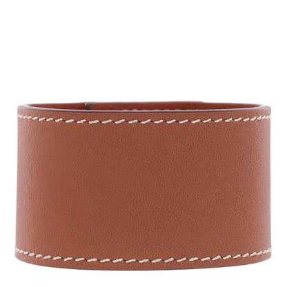 Hermes Swift Kelly Dog Bracelet T3 Gold 2 of 4