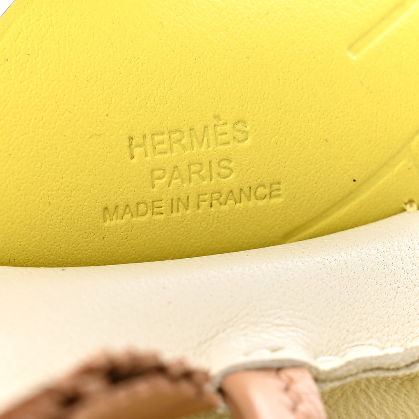 Milo Lambskin Grigri Rodeo Pegase Horse Bag Charm MM Craie Chai Lime