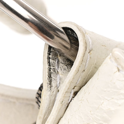 Balenciaga Agneau Arena Le Cagole Bucket Bag XS Optic White 15 of 17