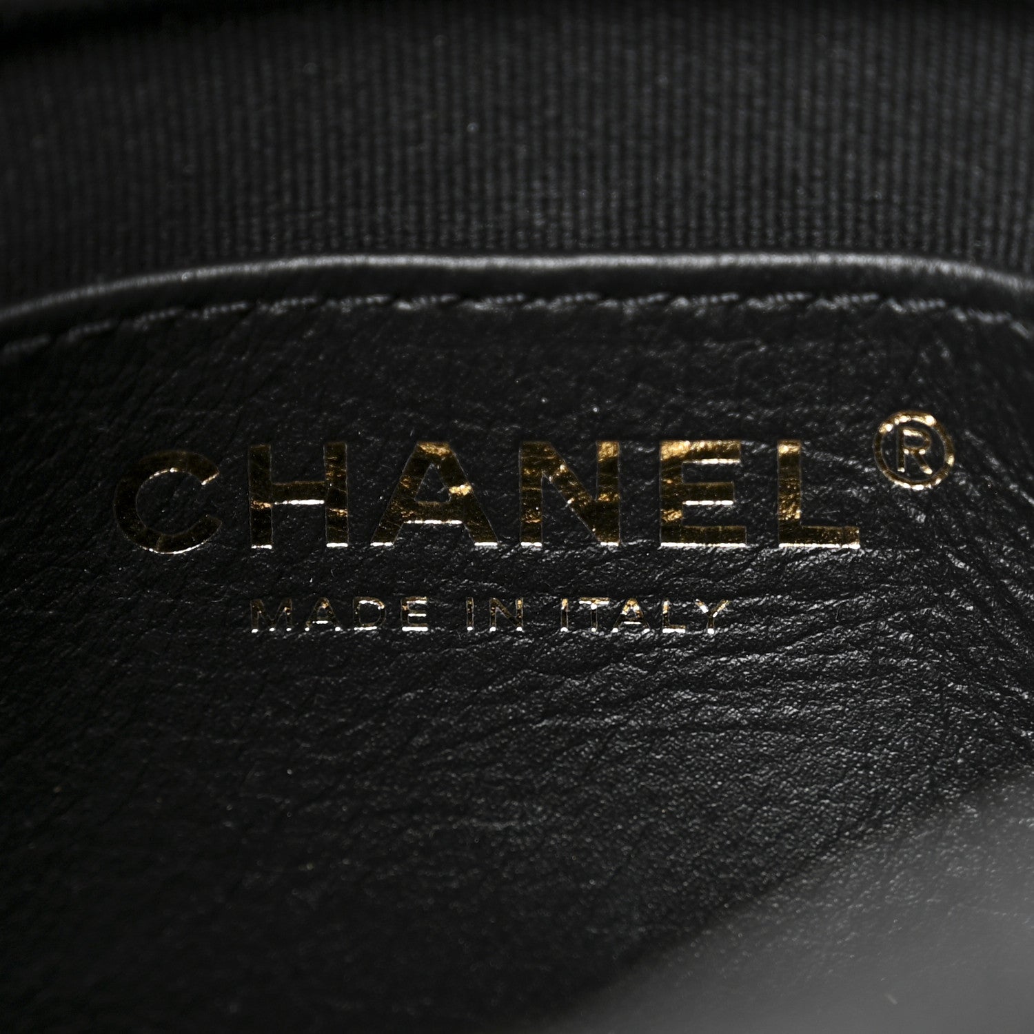 Chanel Shiny Lambskin Quilted Double Pocket Backpack Black 11 of 19