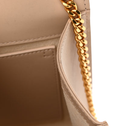 Saint Laurent Smooth Calfskin Medium Classic Monogram Kate Tassel Satchel Nude Powder 13 of 16