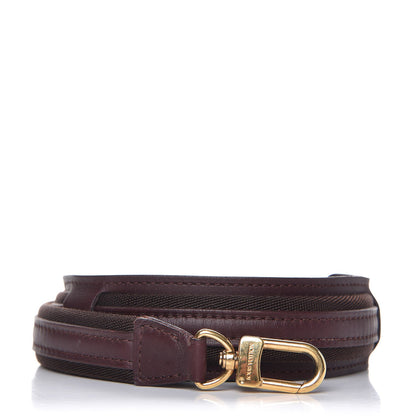 Louis Vuitton Canvas Calfskin Francoise Shoulder Strap Cherry 1 of 5