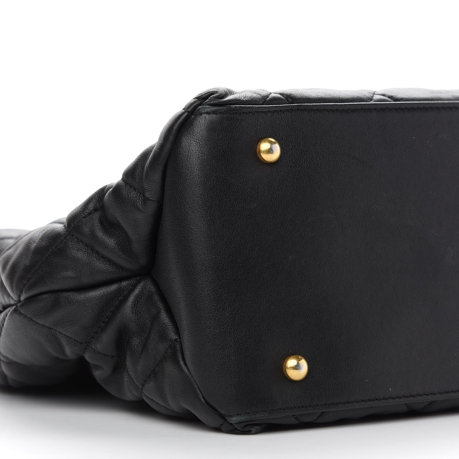 Chanel Calfskin Quilted Large Soft Elegance Tote Black 11 of 12