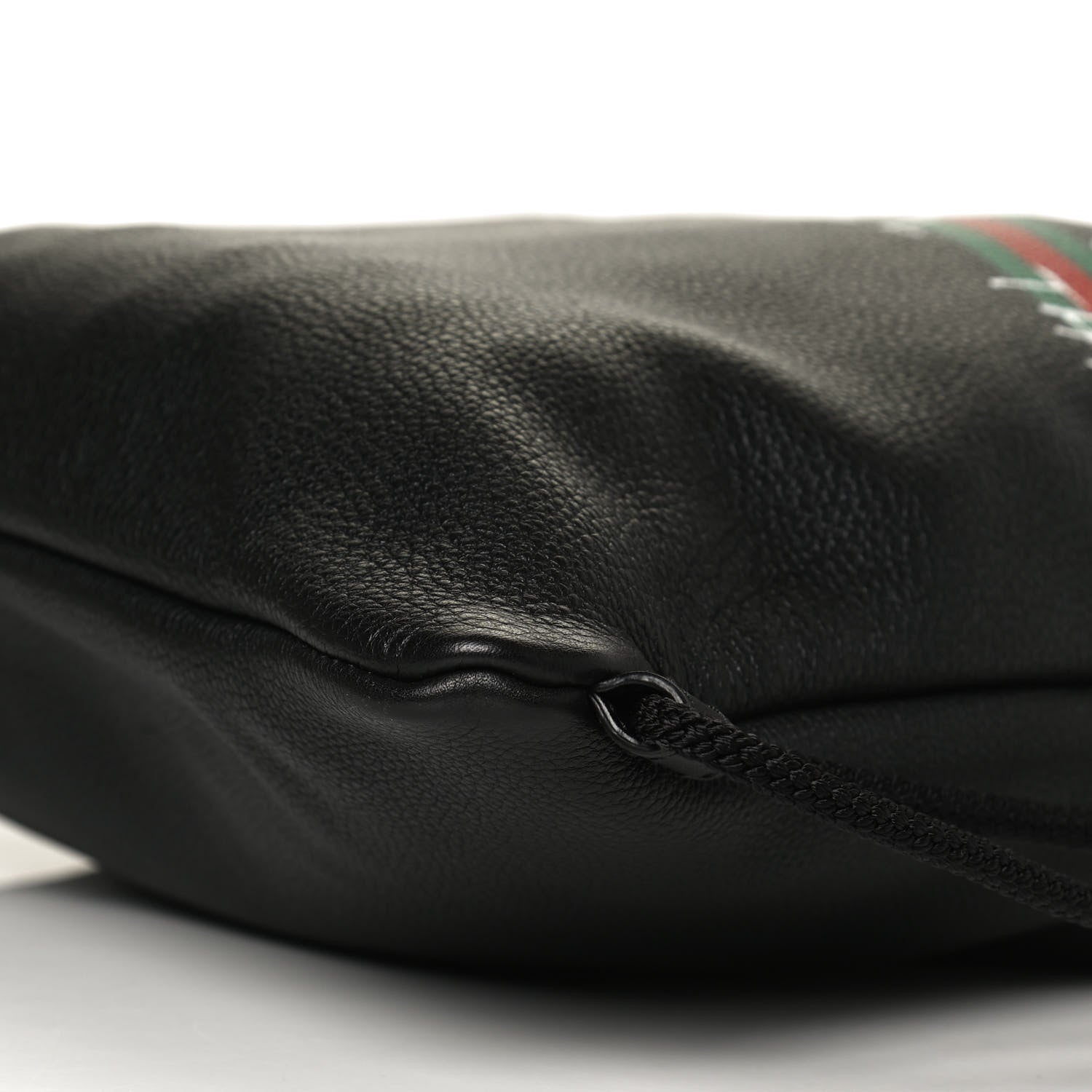 Gucci Calfskin Coco Capitan Logo Drawstring Backpack Black 9 of 9