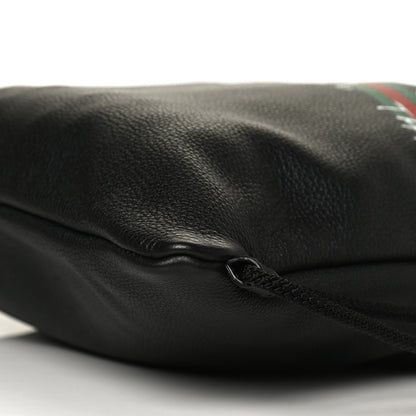 Gucci Calfskin Coco Capitan Logo Drawstring Backpack Black 9 of 9