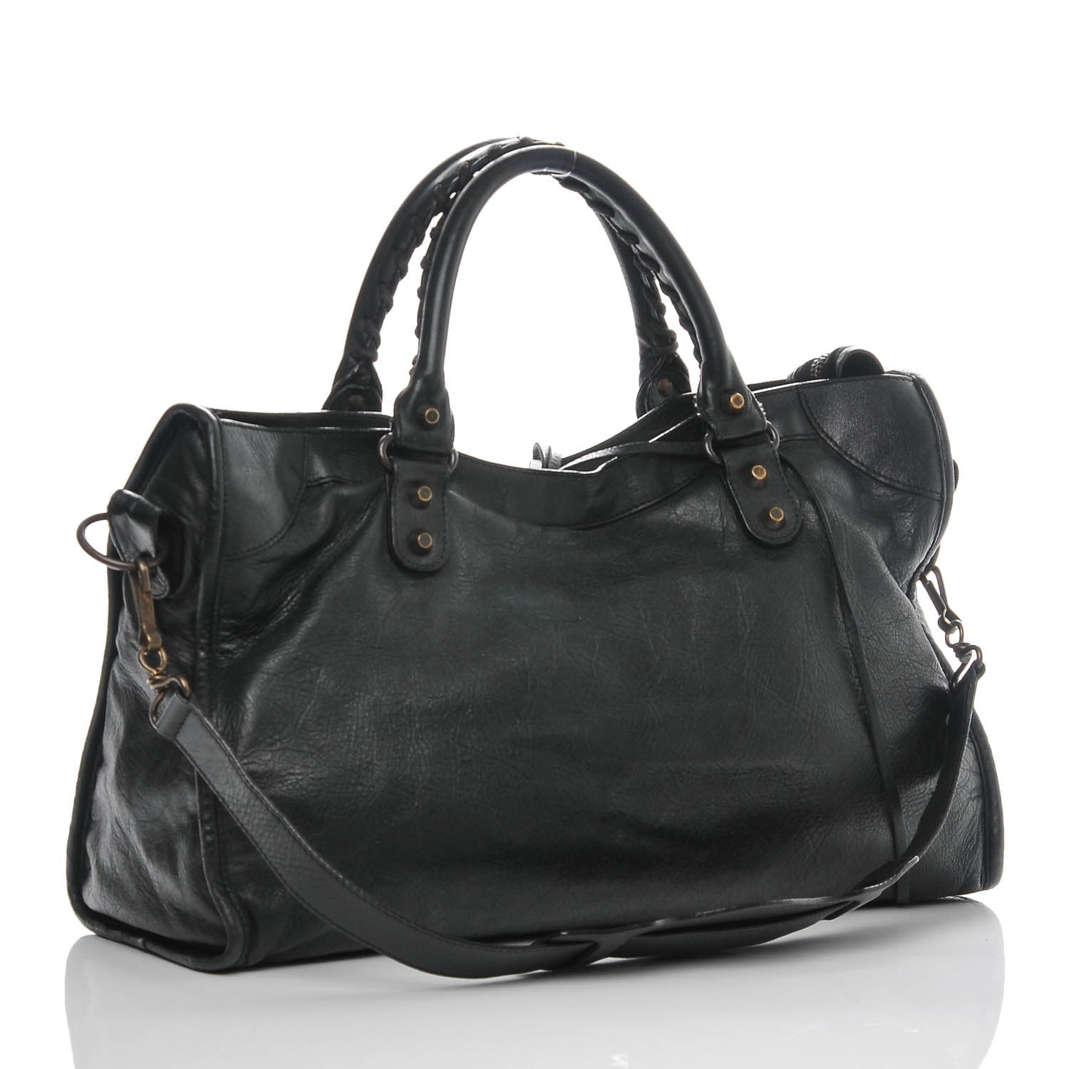 Balenciaga Agneau Classic Hardware City Black 3 of 7