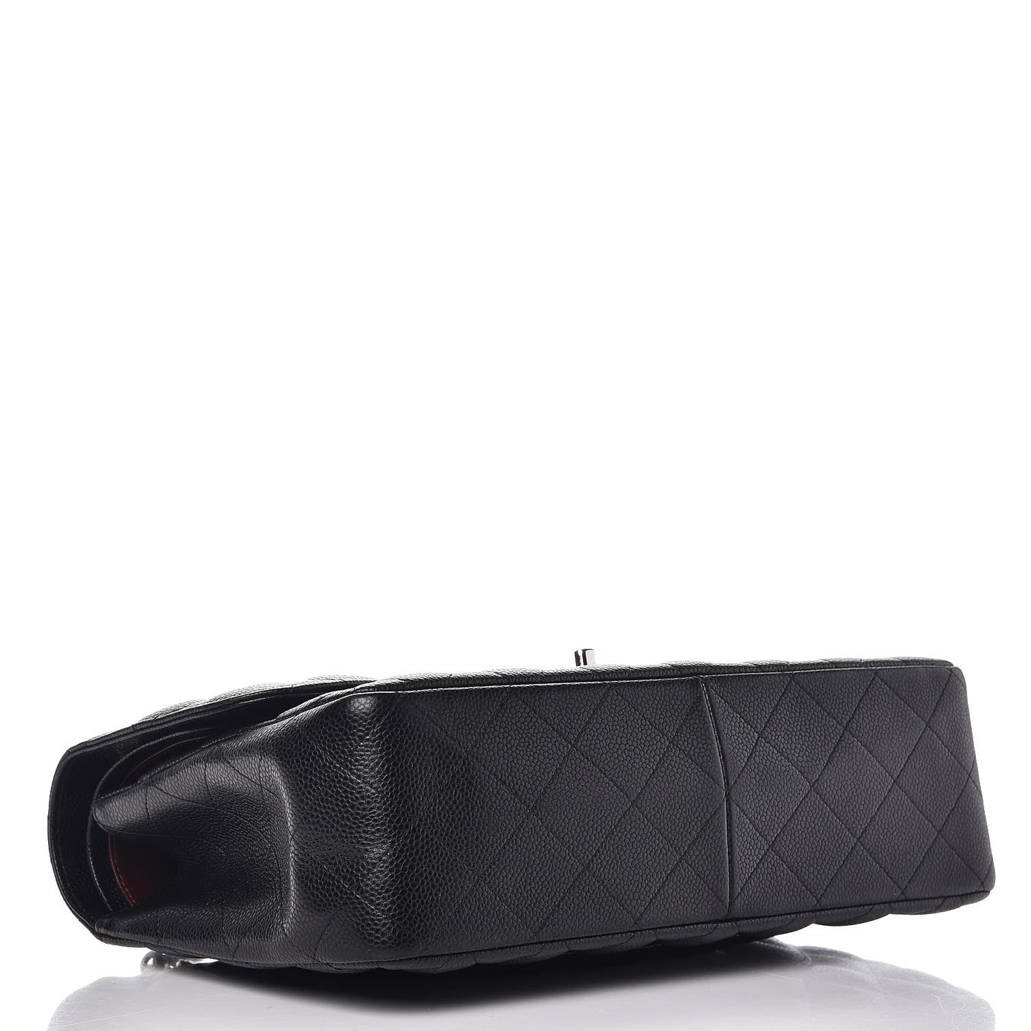 Chanel Caviar Quilted Jumbo Double Flap Black 7 of 13