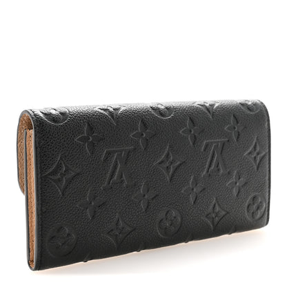 Louis Vuitton Empreinte Emilie Wallet Black Dune 3 of 7