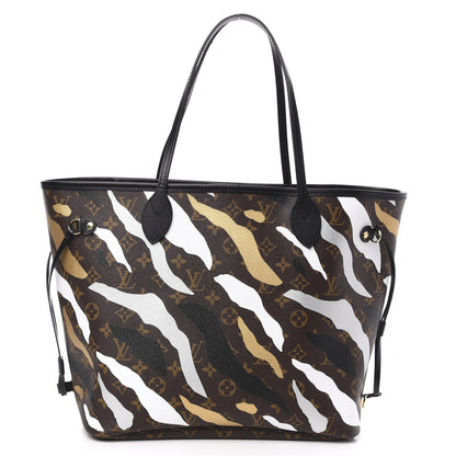 Louis Vuitton X LOL Monogram Neverfull MM Gold Silver 3 of 11