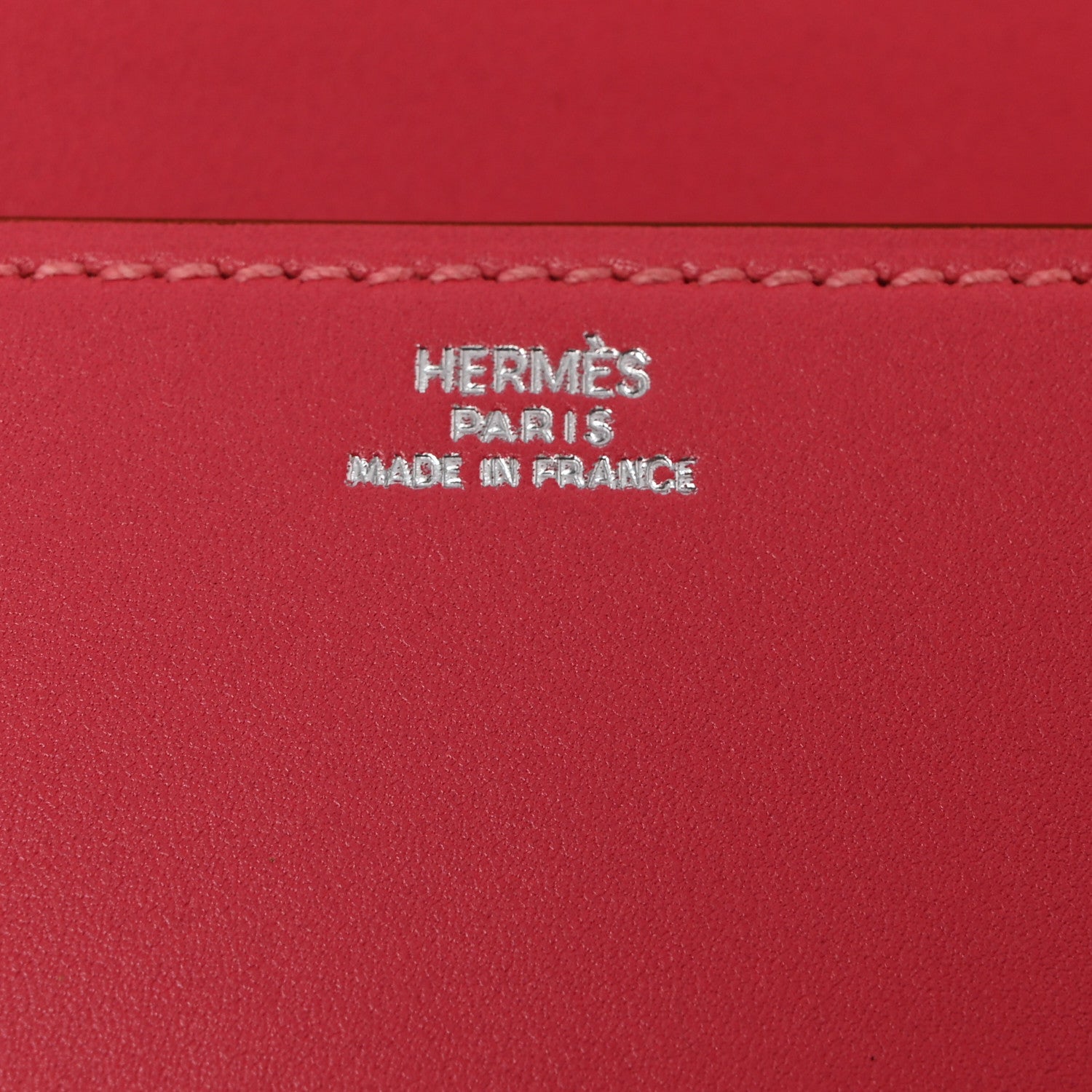 Hermes Tadelakt Medor 23 Clutch Rose Lipstick 6 of 6