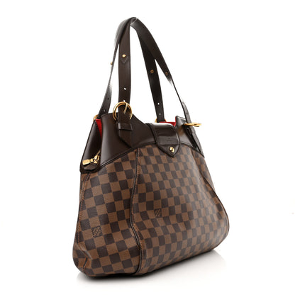 Louis Vuitton Damier Ebene Sistina GM 4 of 16