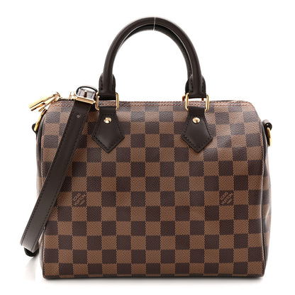 Louis Vuitton Damier Ebene Speedy Bandouliere 25 1 of 9