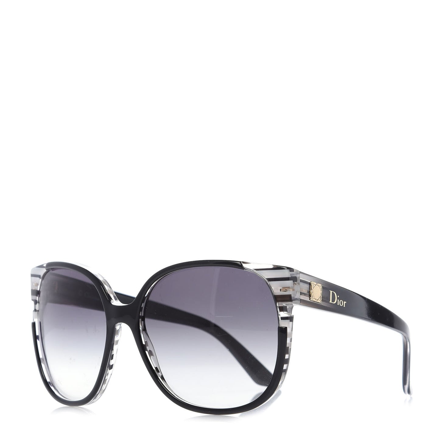 Acetate Diorline Sunglasses Black
