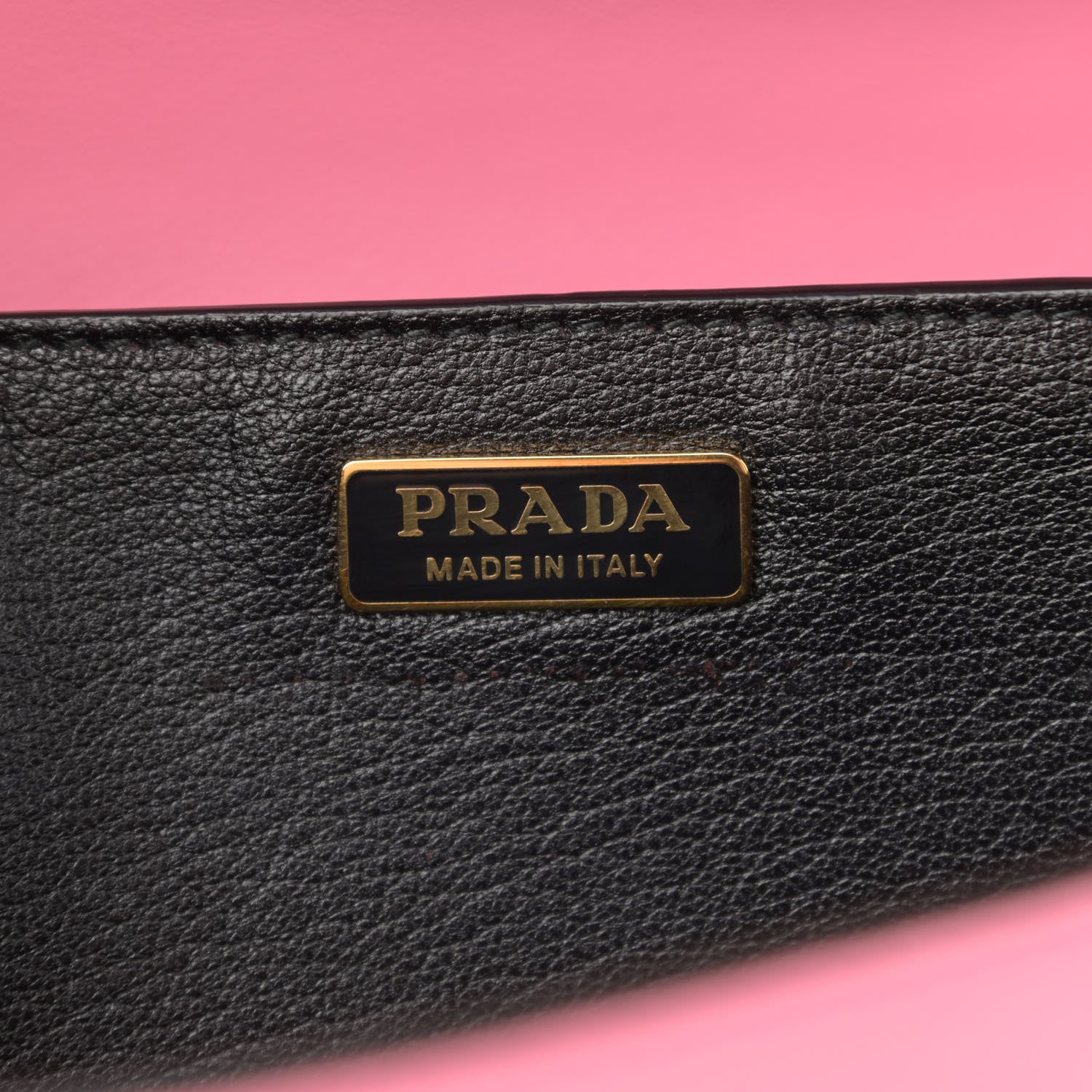 Prada City Calf Saffiano Cahier Bag Fuxia Black 6 of 11
