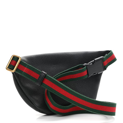 Gucci Grained Calfskin Small Logo Belt Bag Black 3 of 11