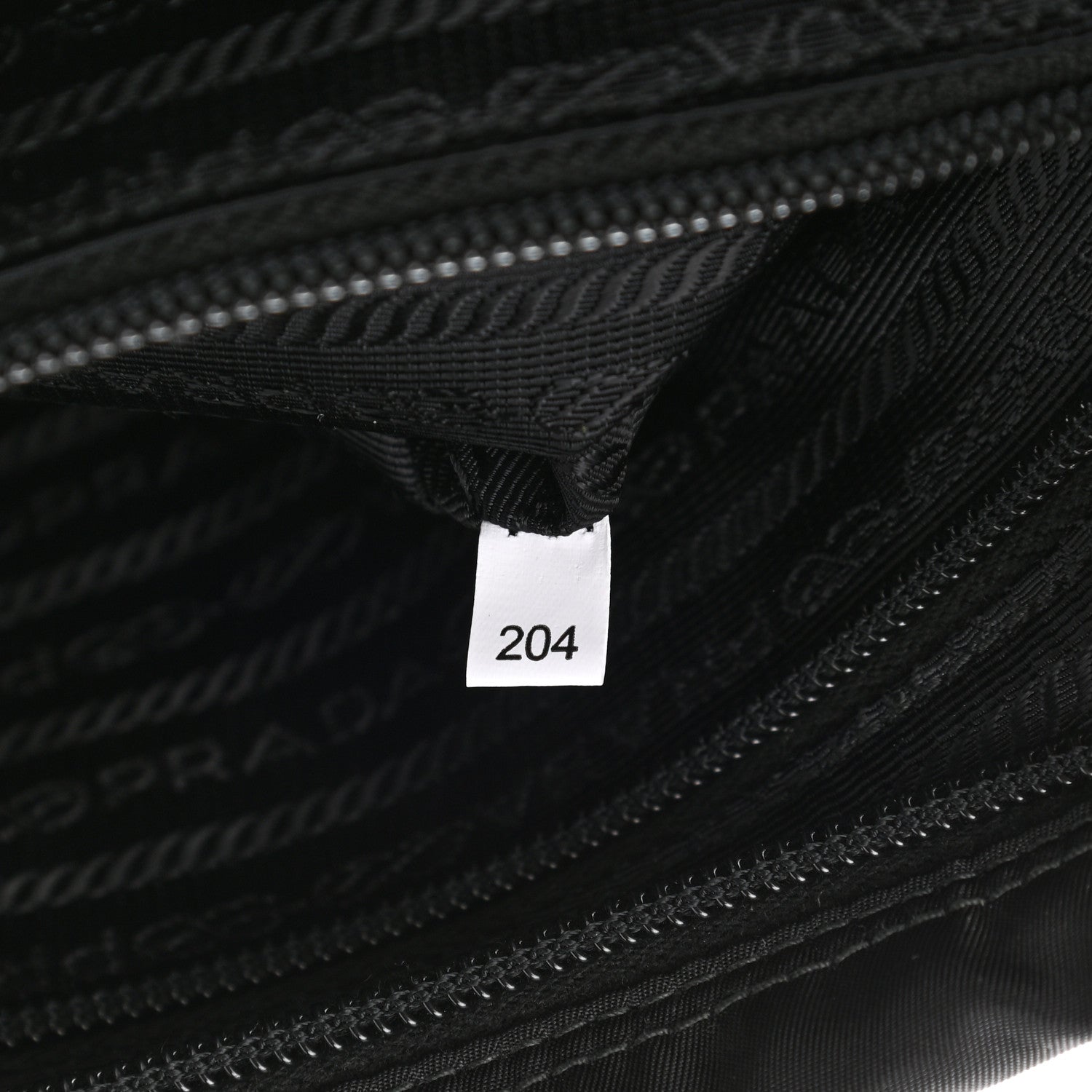 Prada Tessuto Nylon Saffiano Vela Messenger Bag Black 7 of 11