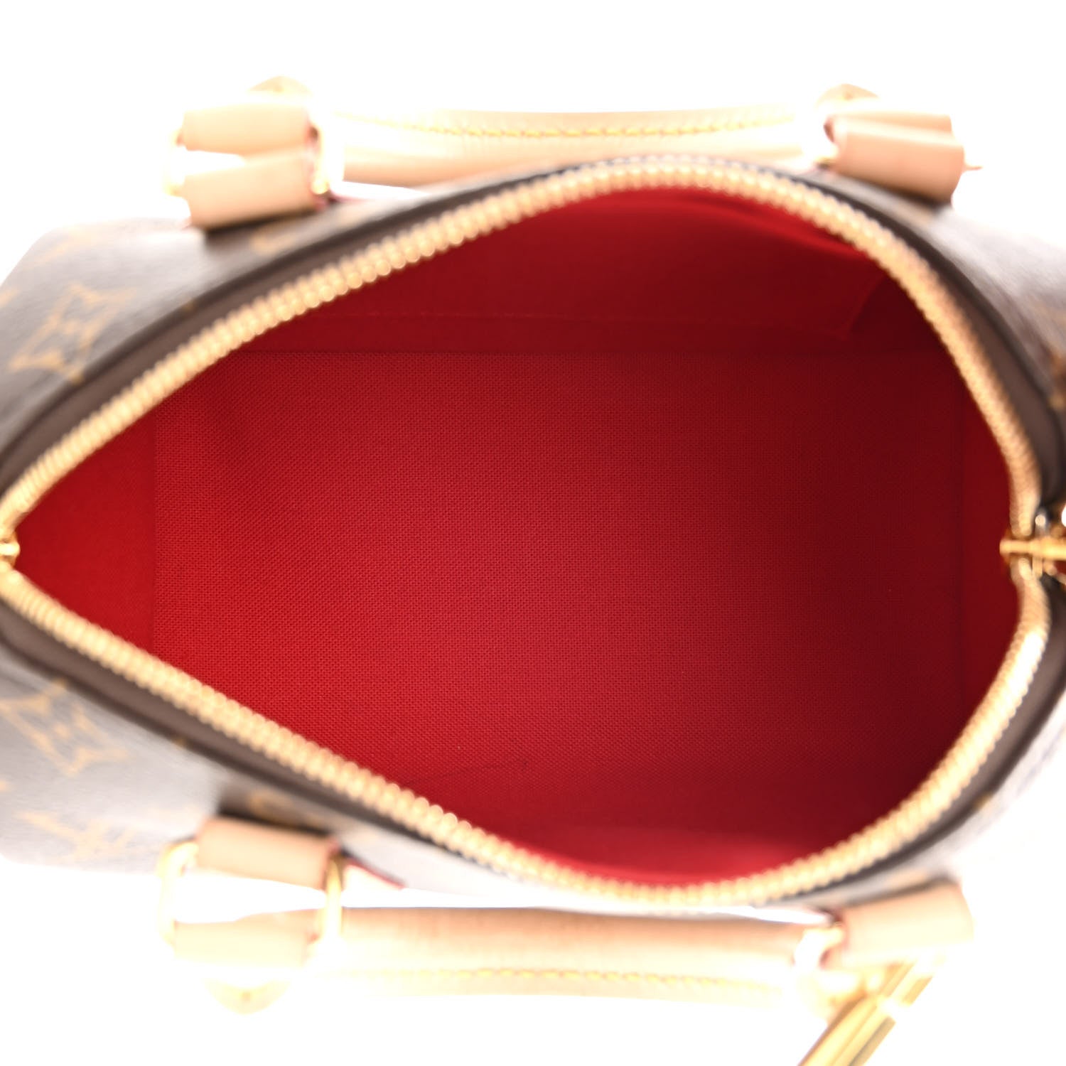 Louis Vuitton Monogram Speedy Bandouliere 20 Beige 6 of 13