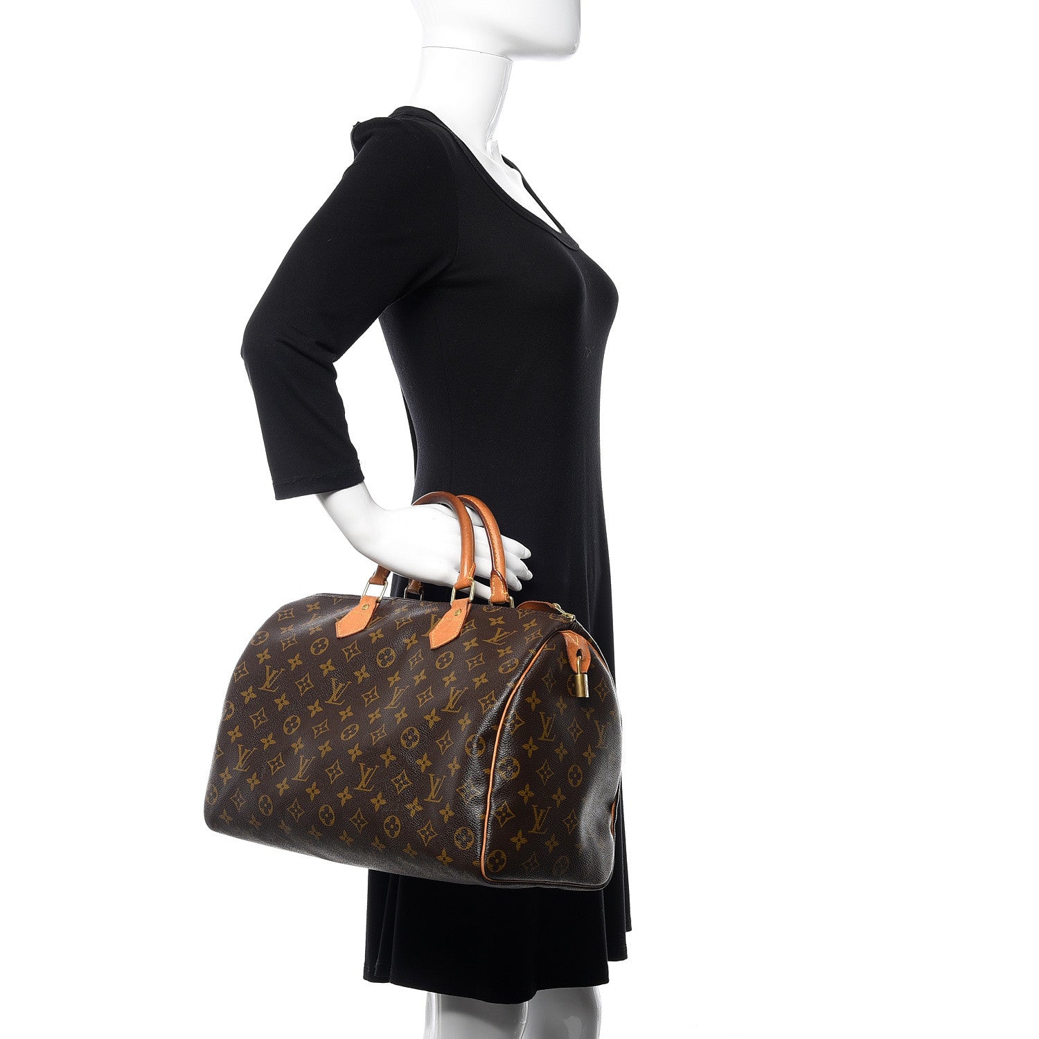Louis Vuitton Monogram Speedy 35 2 of 9