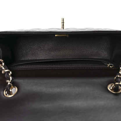 Chanel Lambskin Quilted Mini Rectangular Flap Dark Brown 4 of 8