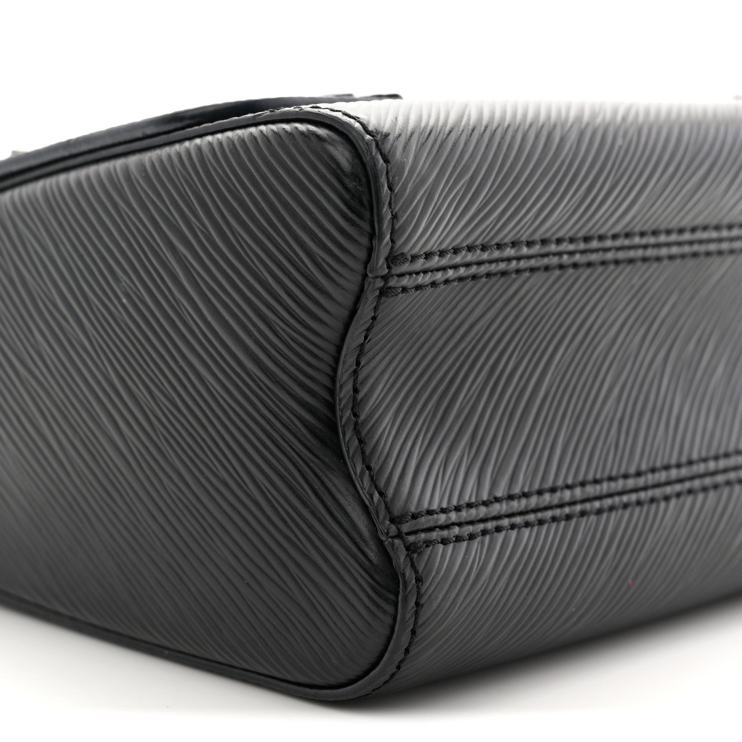Louis Vuitton Epi Flowers Twist Shoulder Bag MM Black 1875149