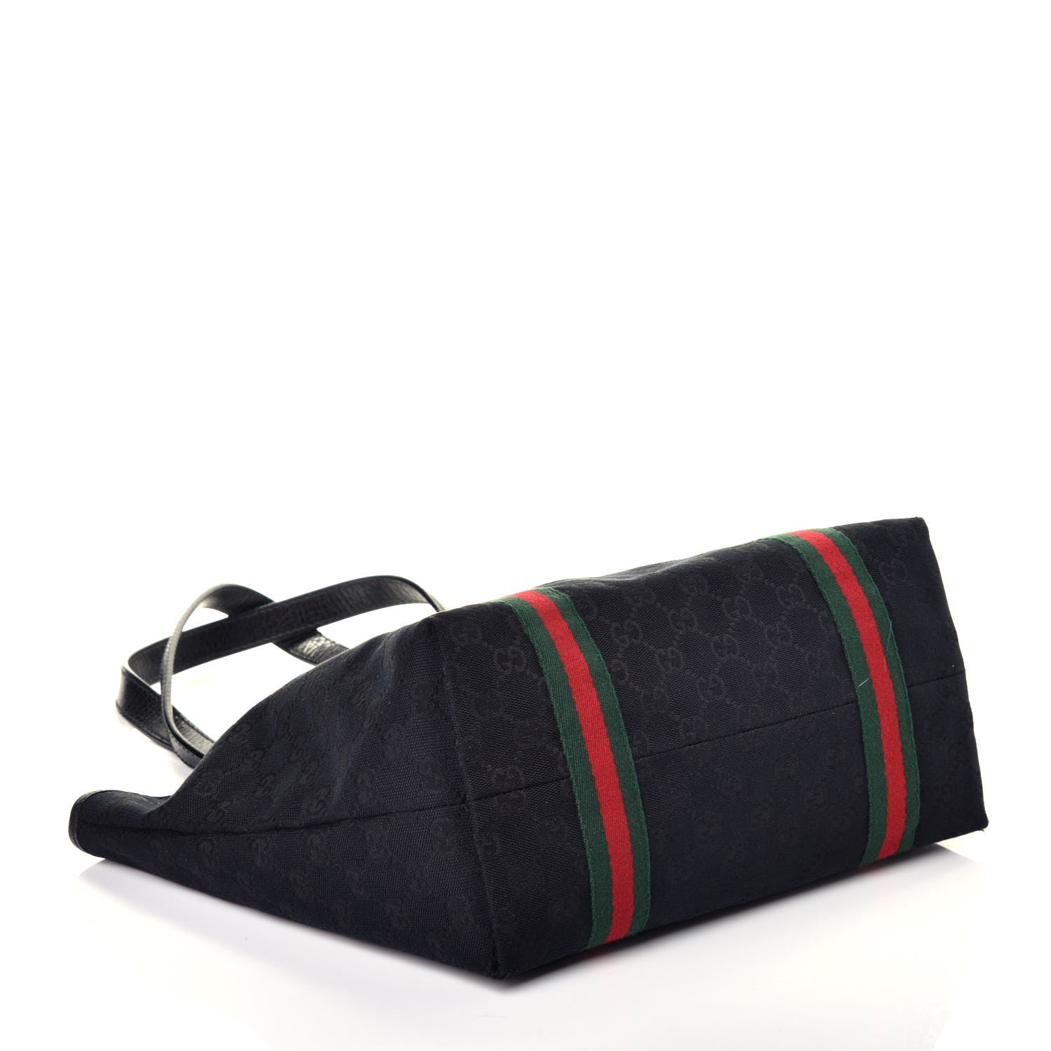 Gucci Monogram Medium Jolicoeur Tote Black 6 of 17