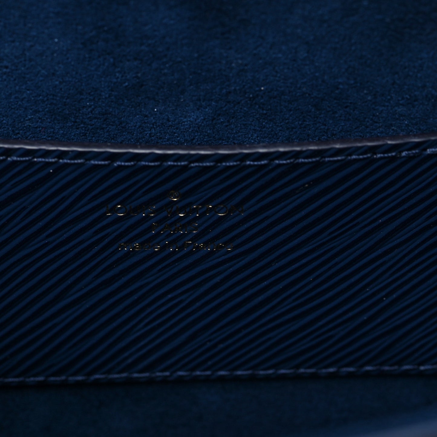 Epi Twist Shoulder Bag MM Indigo