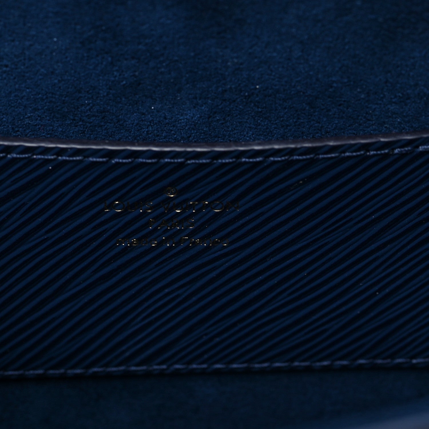 Louis Vuitton Epi Twist Shoulder Bag MM Indigo 6 of 7