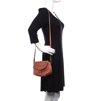 Chloe Calfskin Marcie Pochette Crossbody Bag Coral 2 of 10
