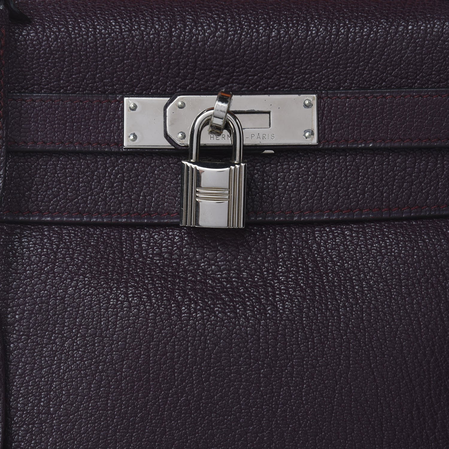 Hermes Chevre Mysore Kelly Retourne 28 Raisin 9 of 12
