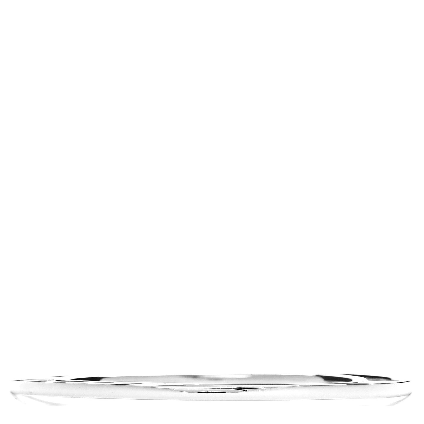 Sterling Silver Atlas Flat Bangle Bracelet