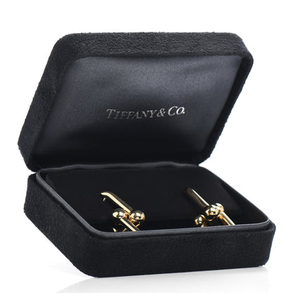 Tiffany 18K Yellow Gold Large HardWear Link Earrings 5 of 5