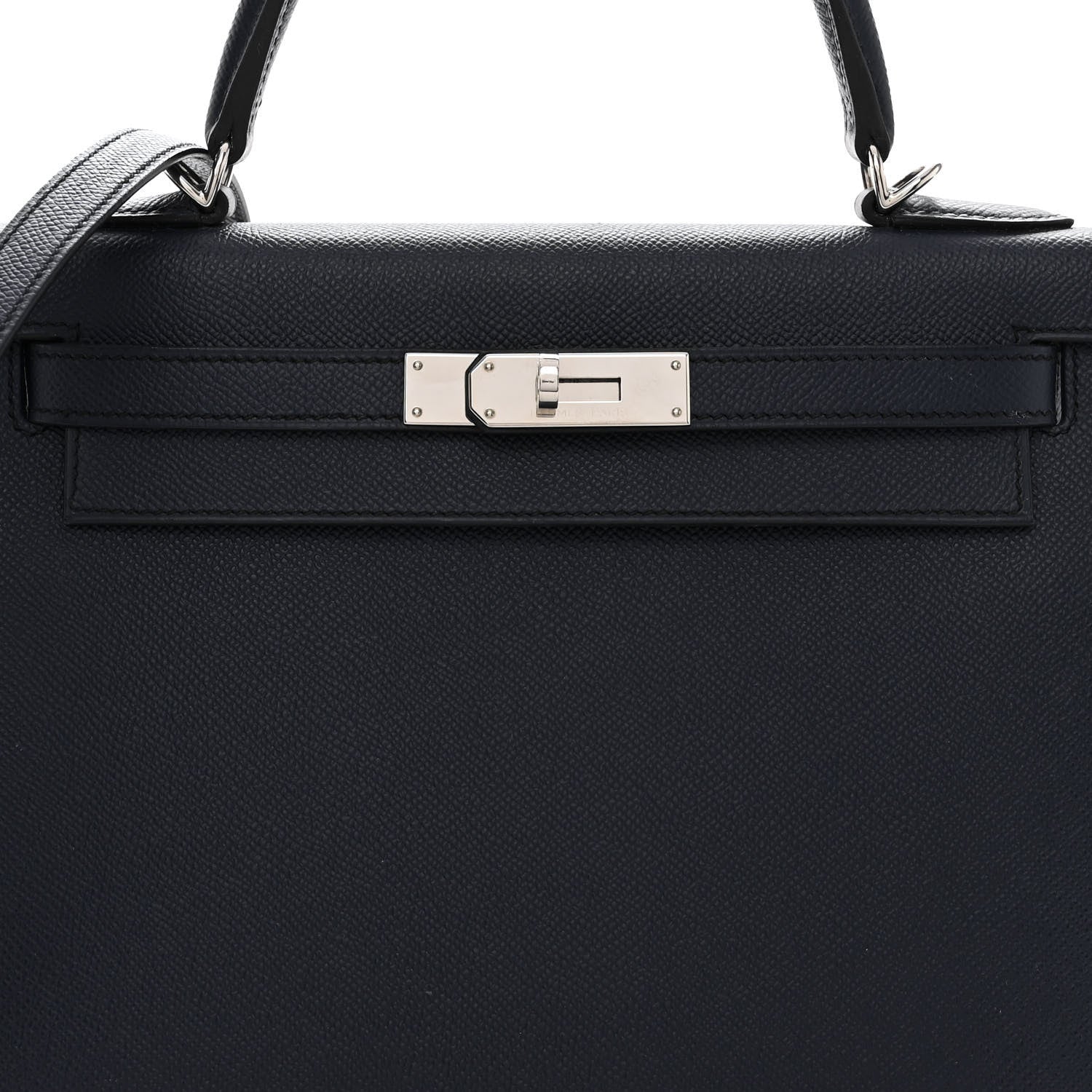 Hermes Epsom Kelly Sellier 28 Bleu Indigo 8 of 10