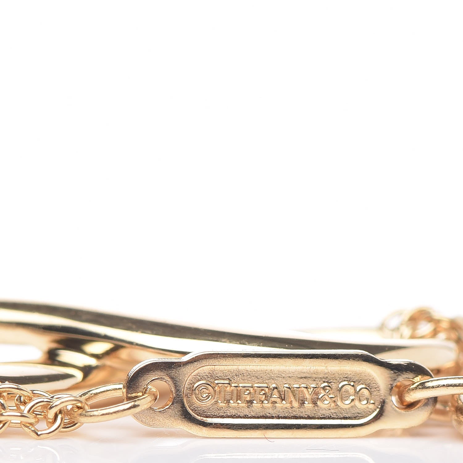 Tiffany 18K Yellow Gold Infinity Bracelet 5 of 6