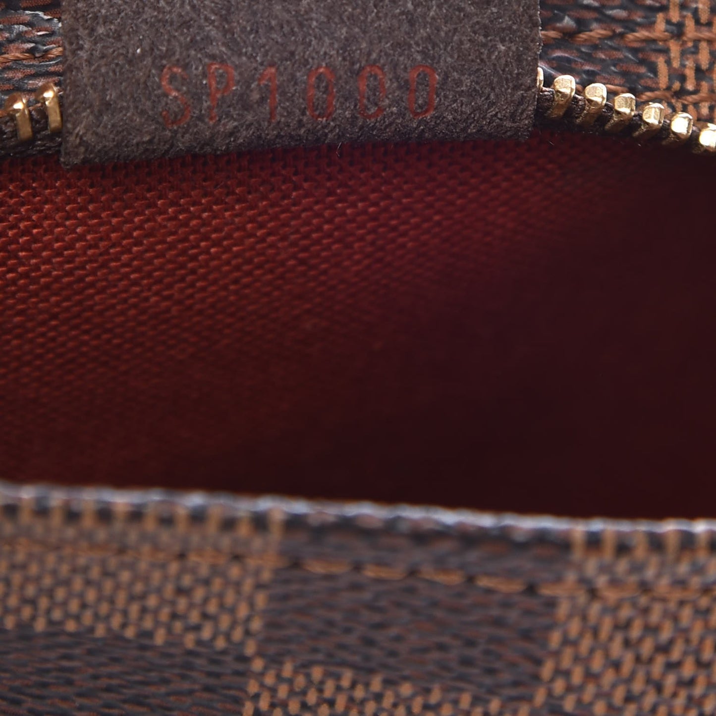 Damier Ebene Trousse Make Up Bag Pochette