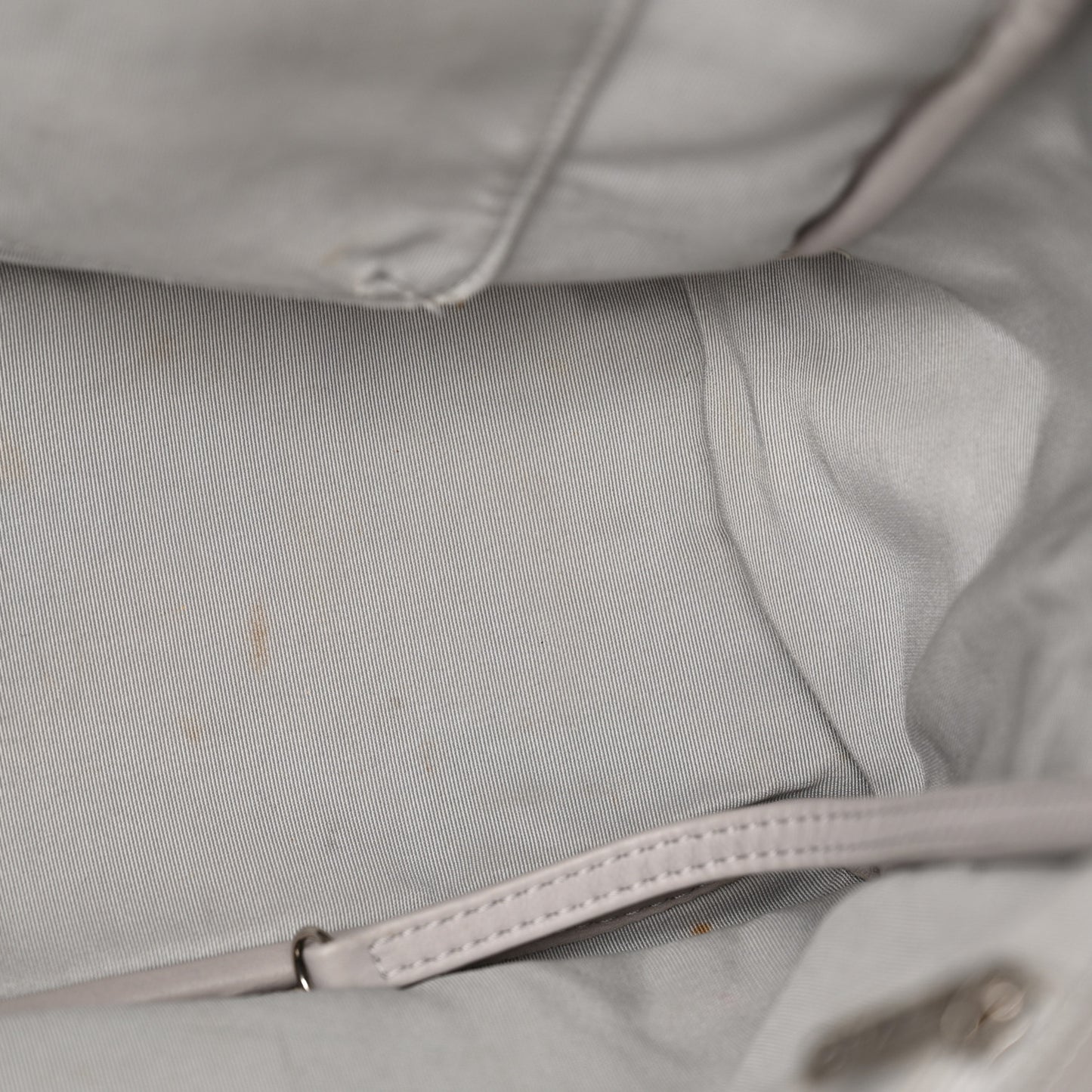 Calfskin Quilted Ultra Pocket Shopping Tote Grey