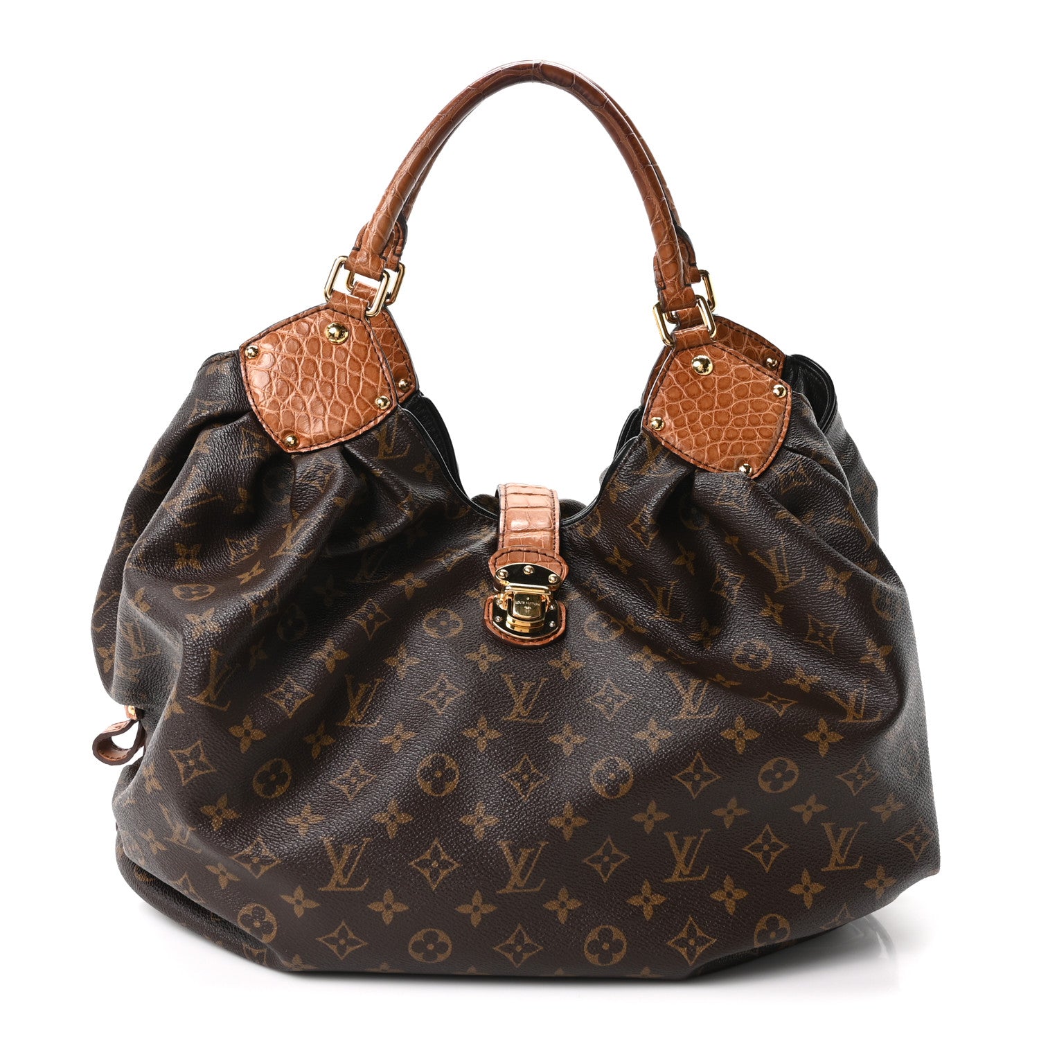 Louis Vuitton Monogram Alligator Trim Mahina XL 1 of 10