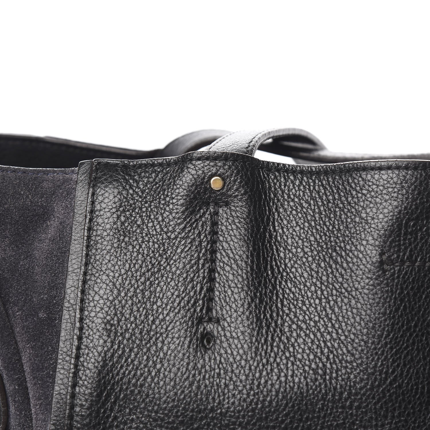 Chloe Smooth Calfskin Medium Milo Shopping Tote Black 12 of 12